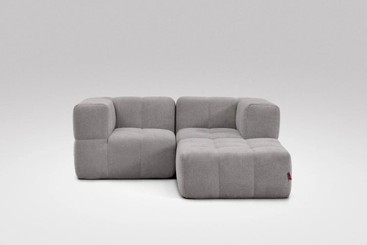 3 Teiliges Modulares Sofa – Grau Eeazi