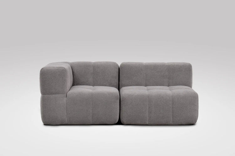 2 Teiliges Modulares Sofa – Grau Eeazi