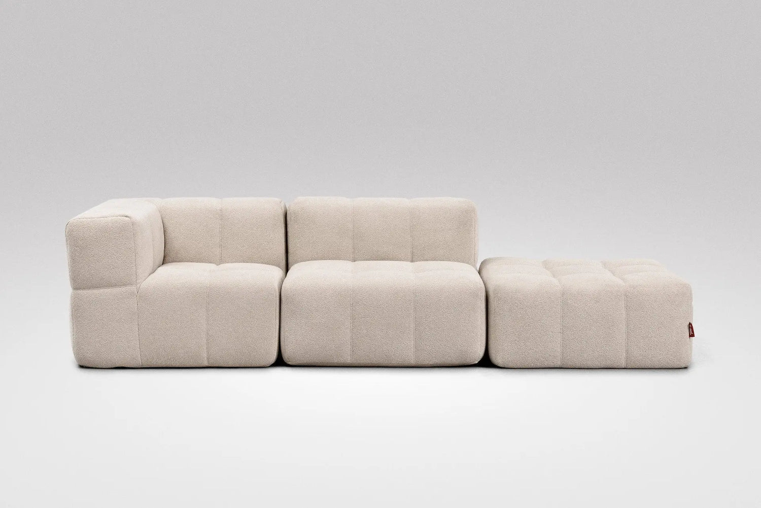 3 Teiliges Modulares Sofa – Beige Eeazi