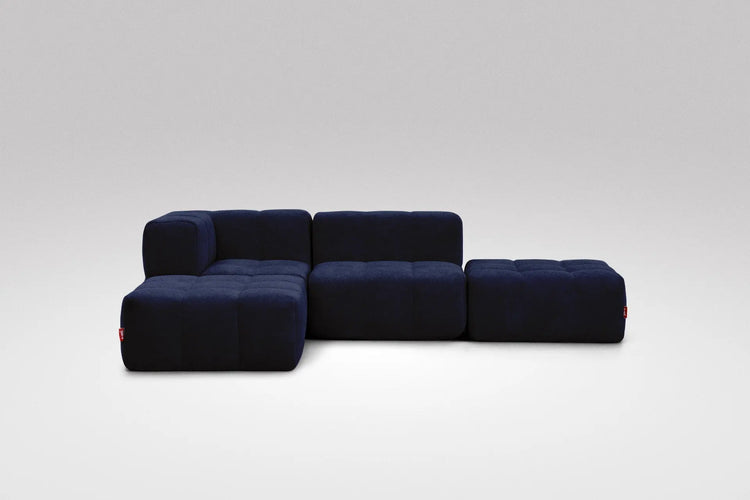 4 Teiliges Modulares Sofa – Blau Eeazi