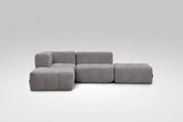 4 Teiliges Modulares Sofa – Grau Eeazi