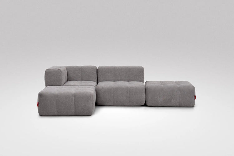 4 Teiliges Modulares Sofa – Grau Eeazi