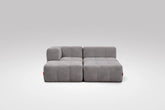 4 Teiliges Modulares Sofa – Grau Eeazi
