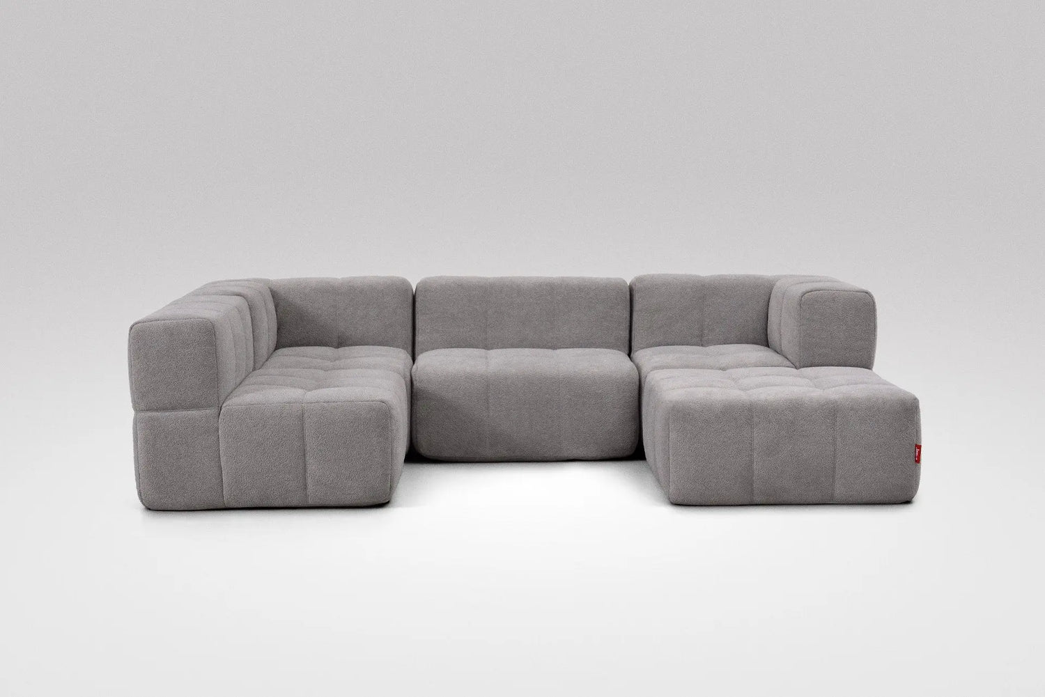 5 Teiliges Modulares Sofa – Grau Eeazi