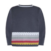 Grey Boys and Girls Cardigan with Hand Embroidery Infantium Victoria