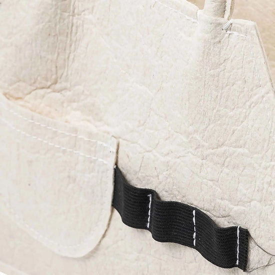 White Pinatex Handbag Infantium Victoria