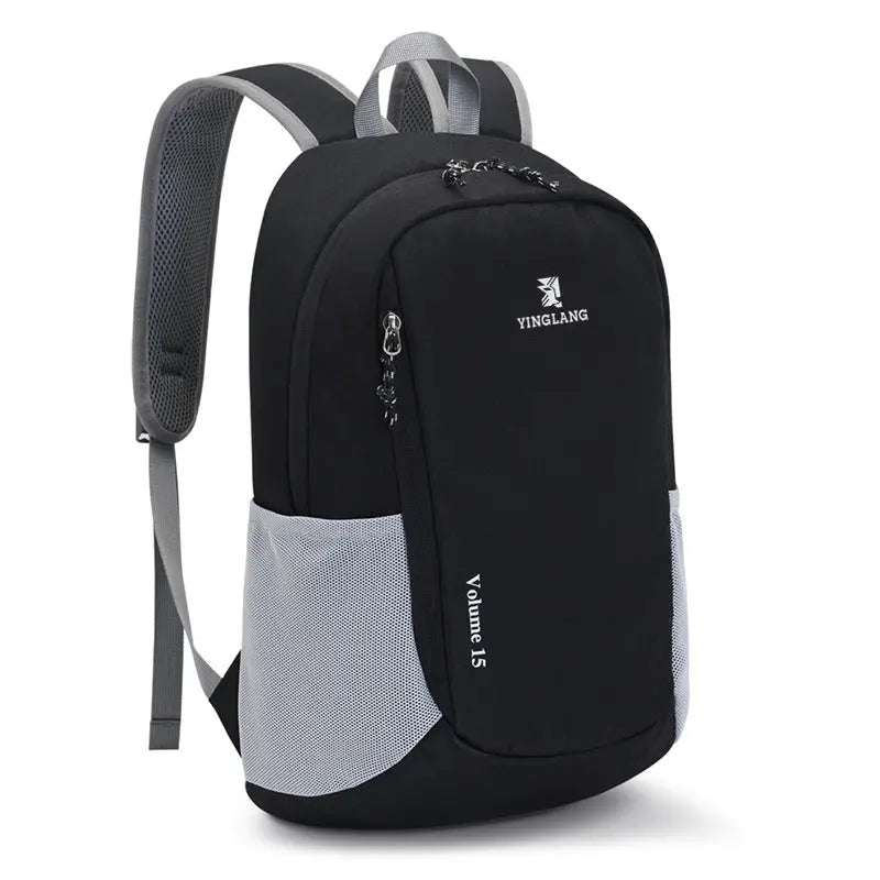 15L Outdoor Leisure Backpack Waterproof & Lightweight, Large Capacity Daypack for Hiking/Camping/Travel WAUTTON