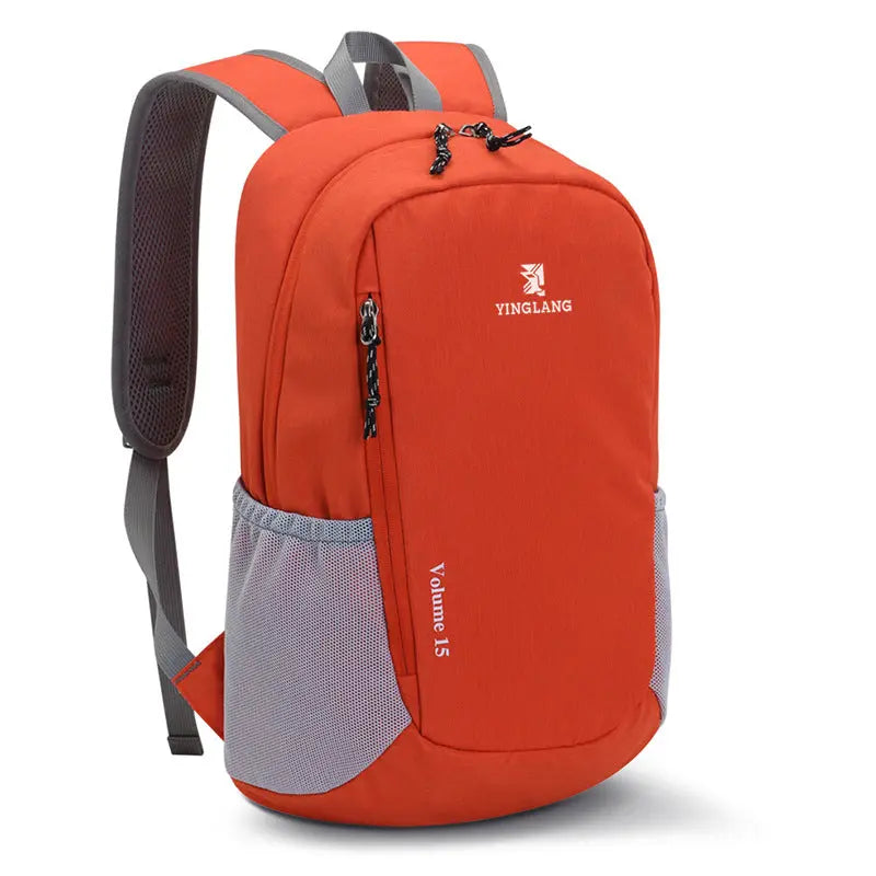 15L Outdoor Leisure Backpack Waterproof & Lightweight, Large Capacity Daypack for Hiking/Camping/Travel WAUTTON