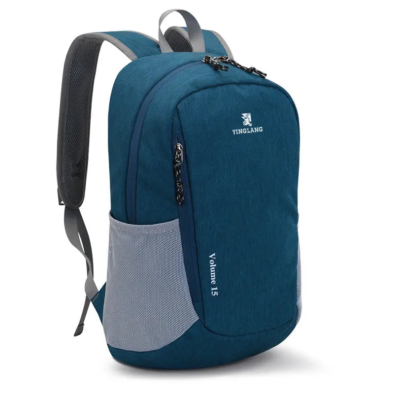 15L Outdoor Leisure Backpack Waterproof & Lightweight, Large Capacity Daypack for Hiking/Camping/Travel WAUTTON