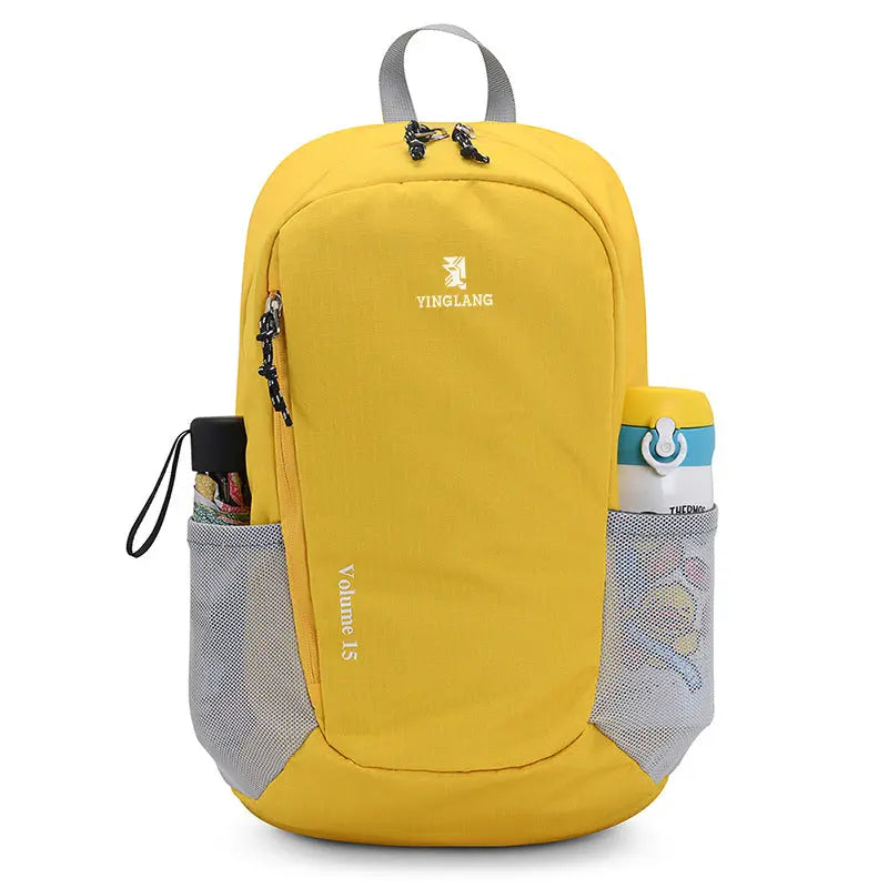 15L Outdoor Leisure Backpack Waterproof & Lightweight, Large Capacity Daypack for Hiking/Camping/Travel WAUTTON