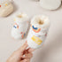 Winter Hot Selling Baby Animals Cartoon Print Thickened Cotton-padded Fleece-lined Warm Soft Bottom Shoes MyKids-USA