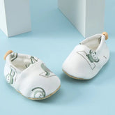 Summer Hot Selling Baby Simple Cartoon Print Soft Sole Anti-slip Shoes with Cotton Fabric MyKids-USA